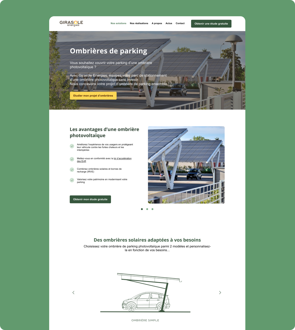 Page Ombrières de parking 1